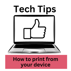 Tech Tips: Printing